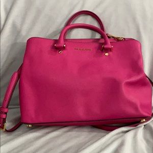 Pink Michael Kors bag